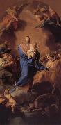 Pompeo Batoni And the glory of Our Lady of El Nino oil